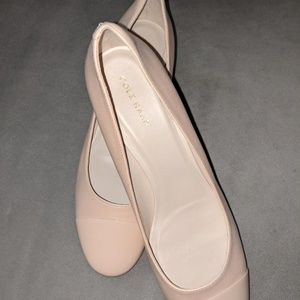 ** NEW ** Cole Haan Nude Leather and Patent Pump